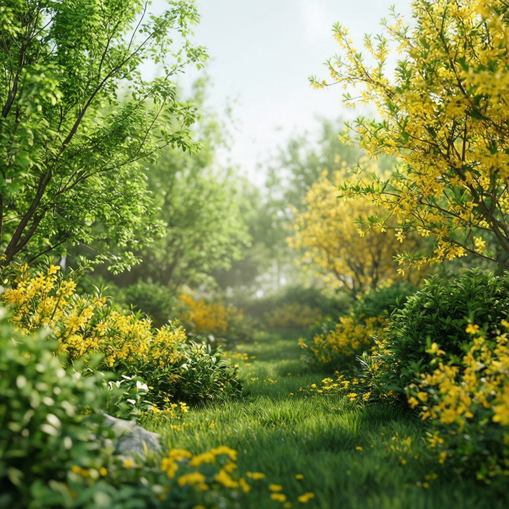 Seasonal Landscape Transformation